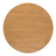 Tables de salle à manger en bois naturel (table seulement, sans chaises, avec plateau et pieds), cuisine moderne ronde 35,43
