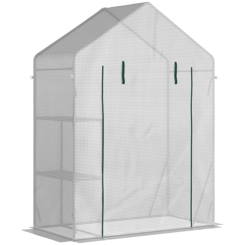 Minooka 143 Ft W x 73 Ft D Growing Rack