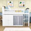 Lit mezzanine avec armoire, armoire et DEL-1680299997-1680299999