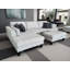 Canapé modulaire en microfibre avec repose-pieds Pritesh-1540828720-1540828727