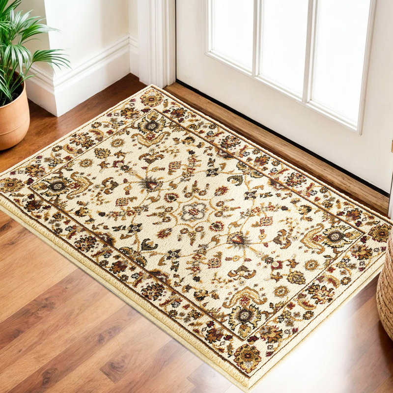 Classic Area Rug, Cream, Rectangle 2' x 3'