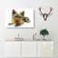 Yorkshire Terrier Dog - Wrapped Canvas-55319852