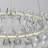 Alissya LED crystal Tiered Ring Chandelier