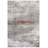 Rug Branch Cairn 4' x 6' (3'9" x 5'6") Grey/Red Abstract Distressed Indoor Area Rug, Comtemporary, High Pile, Stain-Resistant Carpet - Living Room, Bedroom, Dining Room, and Kitchen-266933114