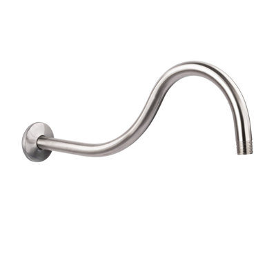 Bras de douche avec bride 16 po