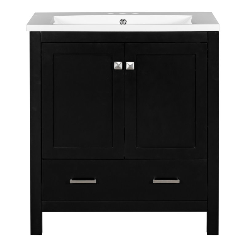 30"  Bathroom Vanity With Single Sink