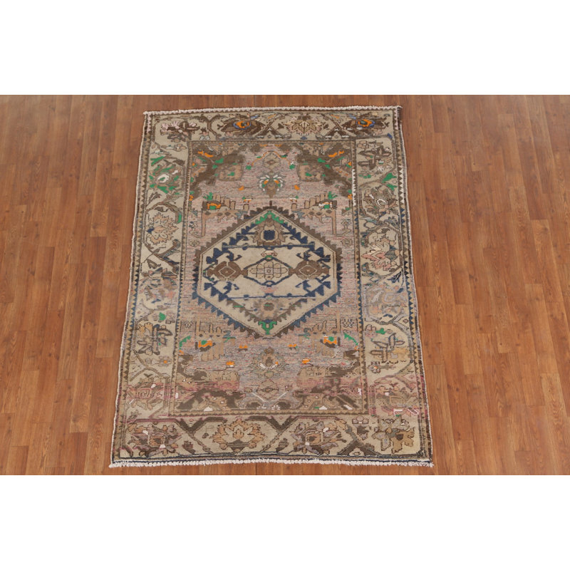 Tapis géométrique rétro 5 x 6