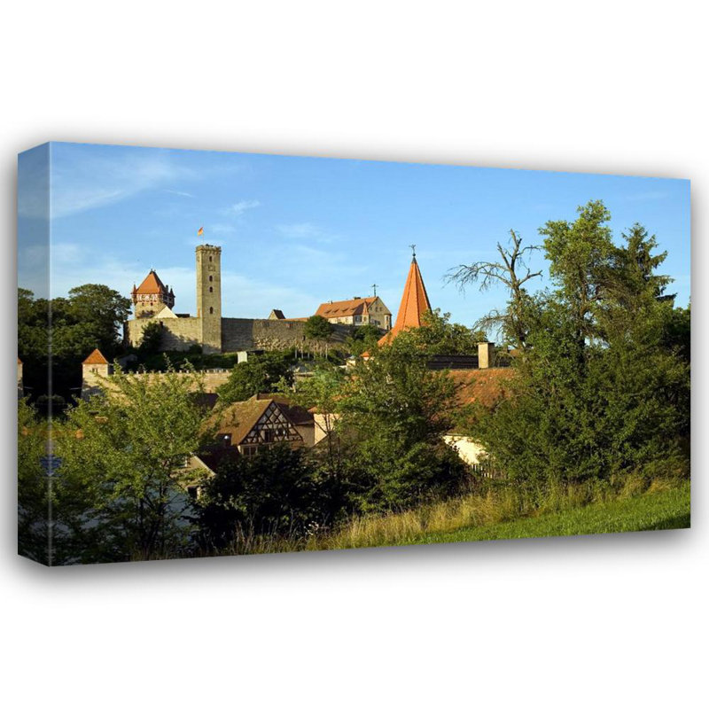 Castle Abenberg, Bavaria, Germany, 16" H x 24" W
