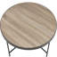 Weathered Grey Oak And Black Coffee Table
