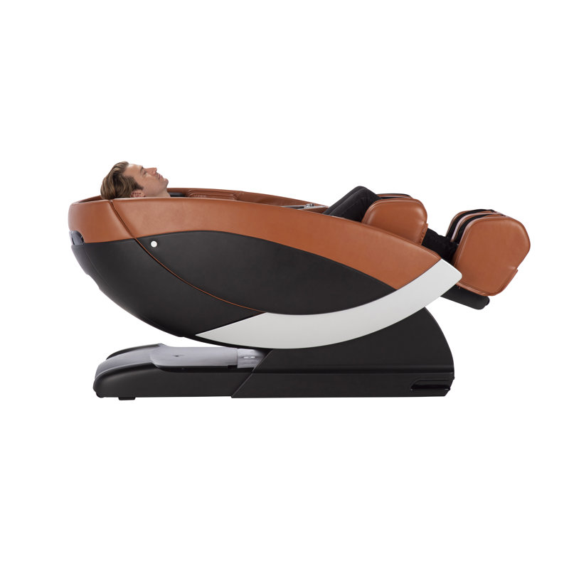Fauteuil de massage à gravité zéro Super Novo, Similicuir selle