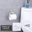 Porte-papier hygiénique en acier inoxydable - fixation murale antirouille SUS 304-106912435
