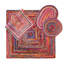 Lolita Striped Cotton Hand Woven Area Rug-1603033299
