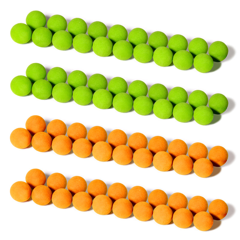 Balles de remplacement en mousse