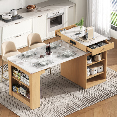 71 cm W Kitchen Island with