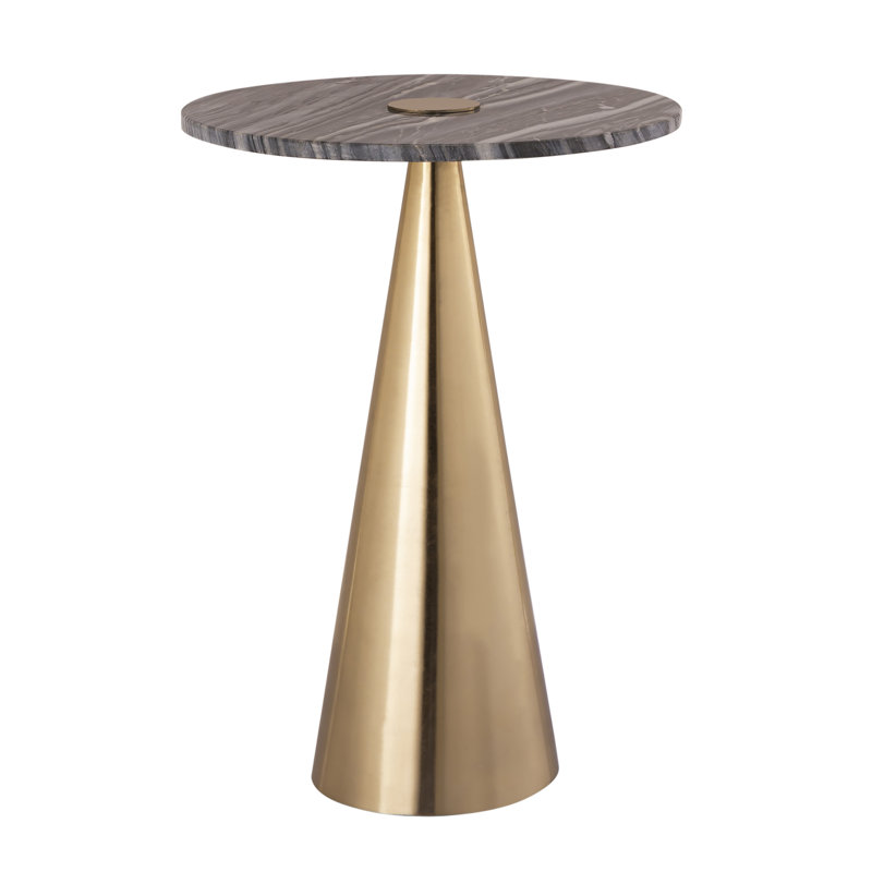 Pedestal End Table