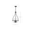 Luminaire suspendu bol 3 lumières Wewoka-88590749