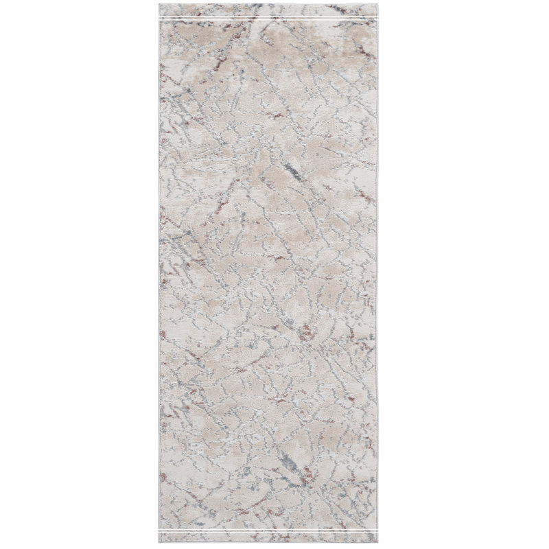 Multi/Contemporary Non-Shedding Living Room Bedroom Dining Home Office Stylish And Stain Resistant Area Rug, Runner 2'2" x 8'