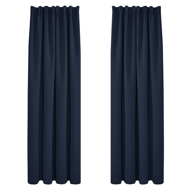 Raewyn Blackout Curtain Pair, 107cm Width x 180cm Drop