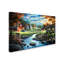 « country vivre », reproduction d’impression sur toile tendue-31355210