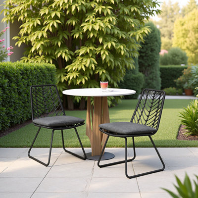 CHAIR,2PCS With 2 Cushions