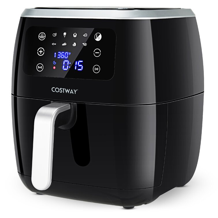 Large Colorful Touch Screen Air Fryer - 6L Capacity, Adjustable Time And  Temperature, Multi-Functional And Convenient For Home Use