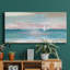 Coucher de soleil pastel - Toile tendue avec châssis de qualité supérieure - Prêt à être accroché-25017290