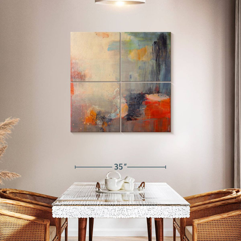 Soft Landings, 38" H x 38" W