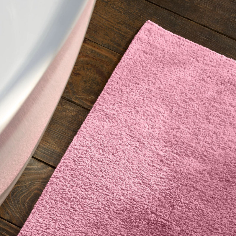 Reversible Bath Rug, Blush