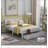 Platform Bed with Under-bed Drawers