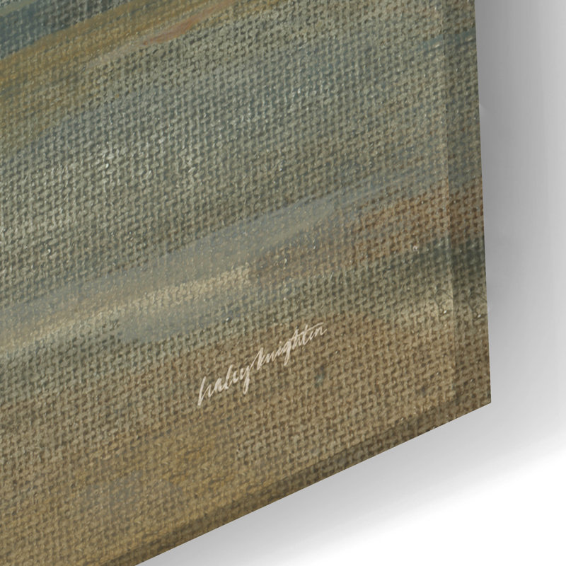  «Misty River Valley» par Haley Knighten, art mural en verre acrylique, H 16 po x l 24 po x P 0,2 po