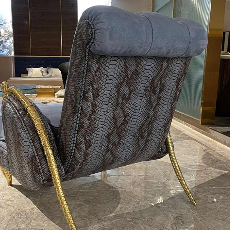 Chaise de loisir moderne et luxueuse