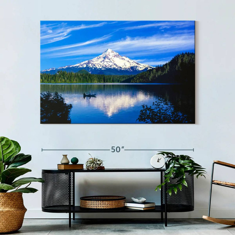 Alvord Kayaking At Mount Hood, 34" H x 51" W