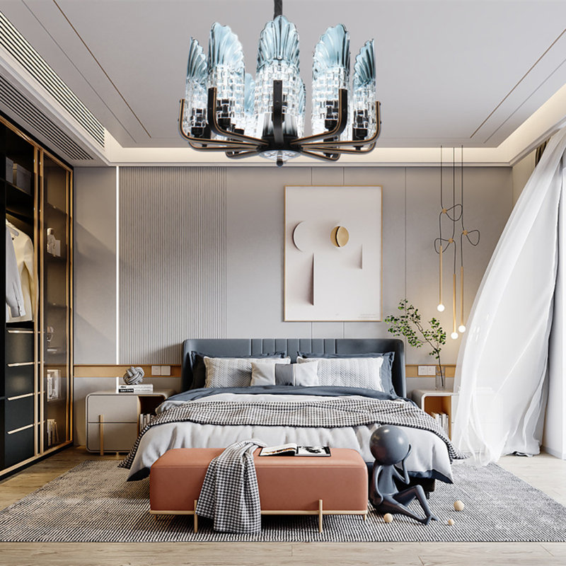 Leger 10 - Light Drum Chandelier