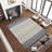 Imitation Cashmere Geometric Striped Carpet-115294611
