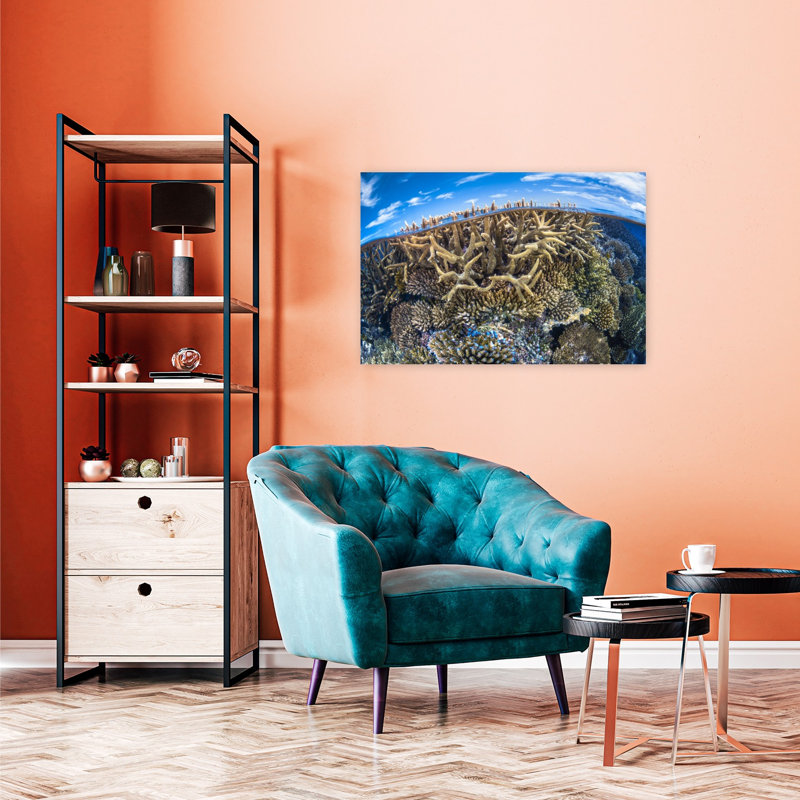 Impression sur art mural tropical tropical, H 24 po x l 36 po