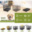 Cages pour chiens robustes pour chiens de grande taille - Cage pliante pour chien de 38 pouces