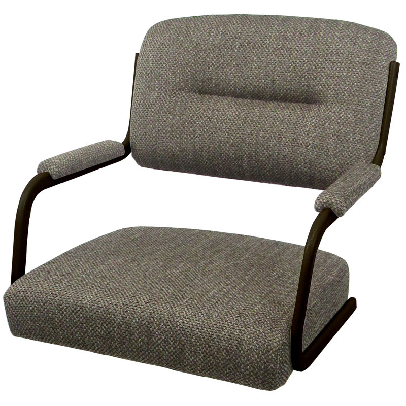 Tabouret de bar pivotant 30 po Jomiah, Brun, Brun clair