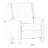 Sondrio Power Cordless High Leg Recliner P2 Two Pack-1859069266