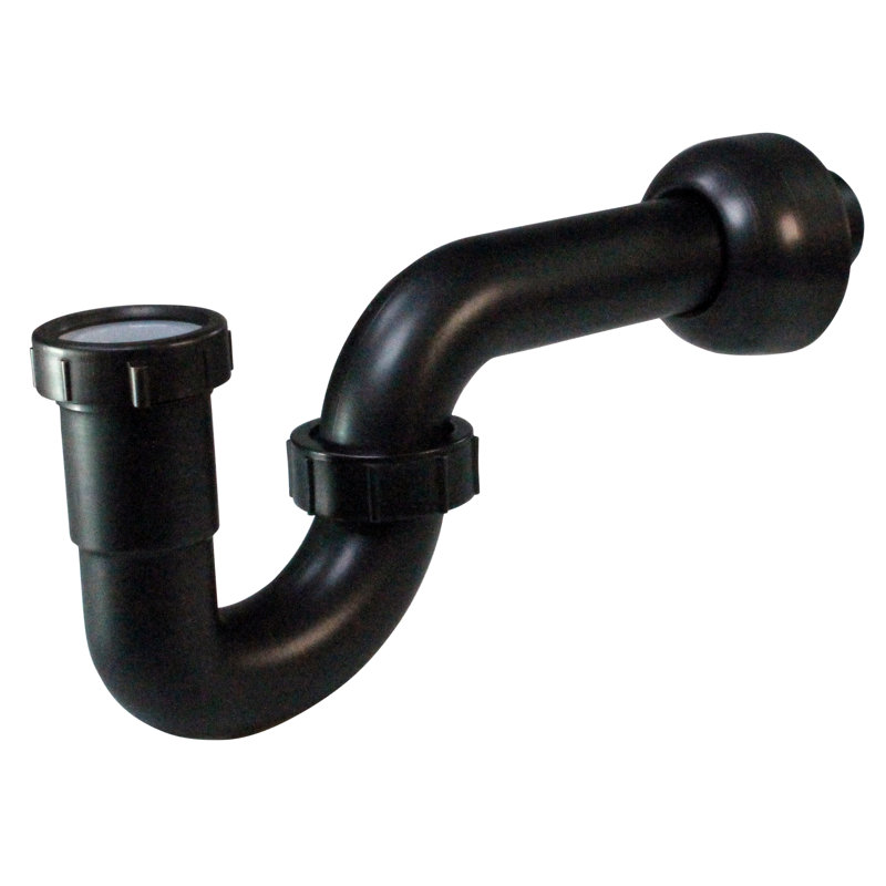 Decorative Styrene P-Trap, Oil Rubbed Bronze