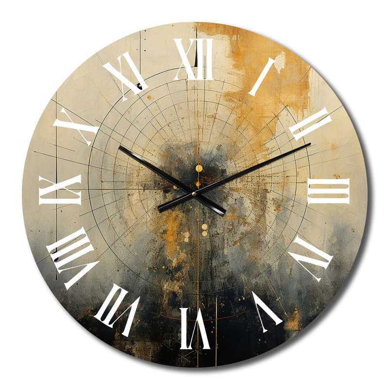 Metal Wall Clock, Small
