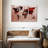 " Ruby World Map " 3 Piece Art Set-1370718186