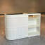 Modern Rectangular Manufactured Wood Reception Desk-705816372-705816378
