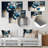 Plants & Flowers Wall Decor on Metal-377231953