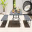 Table pliante portative 6 pi Costway-110379285