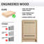 Base de meuble-lavabo simple 24 po