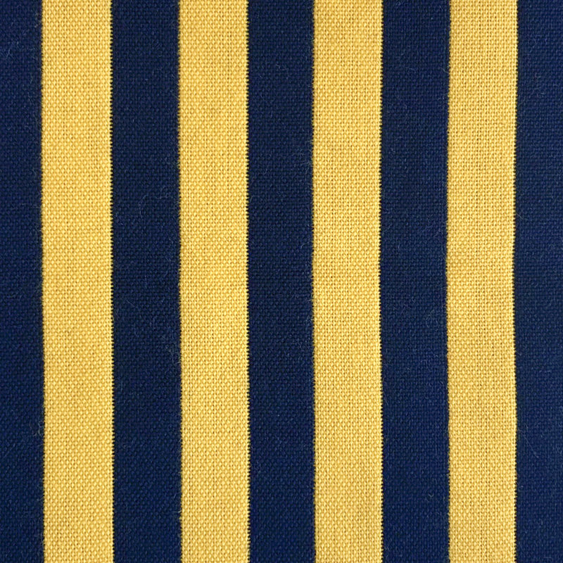 Lorenzo Castillo VI Benjamin Performance Acrylic Fabric, Amarillo/Navy
