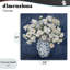 Vase classique chinois bleu, design par Charlene Olson-410422574