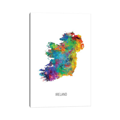 " Ireland Map " by Michael Tompsett