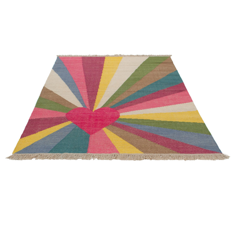 Lodewijk Ikat Hand Woven Area Rug, Rectangle 140 x 200cm