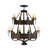 Heaney 20 - Light Dimmable Tiered Chandelier